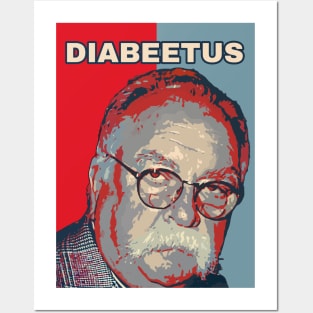 DIABEETUS FUNNY WILFORD BRIMLEY Posters and Art